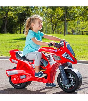 Motofeber Turbo Hybrid 2 en 1, moto infantil con batería de 6 Voltios y correpasillos FE13781